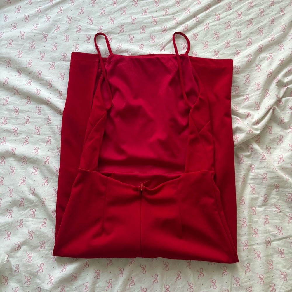 LULUS halter Red Dress